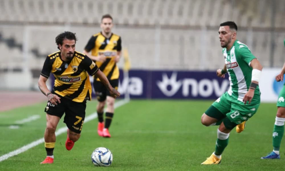 Χωρίς νικητή το ντέρμπι ΑΕΚ - ΠΑΟ: Ισοπαλία 1-1